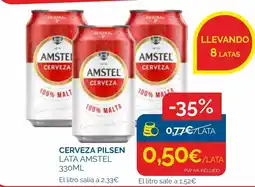 Supermercados La Despensa Amstel cerveza pilsen oferta