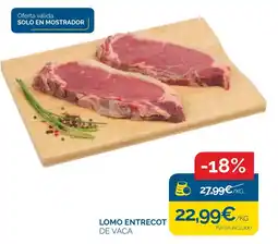 Supermercados La Despensa Lomo entrecot de vaca oferta
