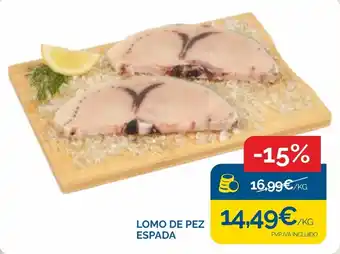 Lomo de pez espada