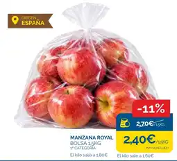 Cash Ecofamilia Manzana royal oferta