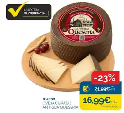 Cash Ecofamilia Antigua Quesería queso oveja curado oferta