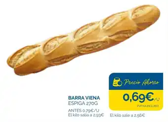 Cash Ecofamilia Barra viena espiga oferta