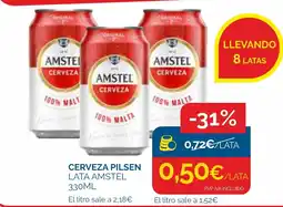 Cash Ecofamilia Amstel cerveza pilsen oferta
