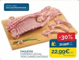 Supermercados La Despensa Solo - chuletas oferta