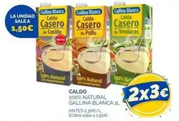Supermercados La Despensa Gallina blanca - caldo 100% natural oferta
