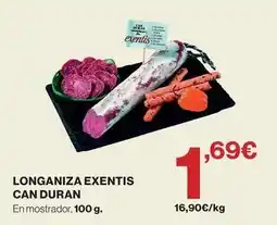 Supercor Can duran - longaniza exentis oferta