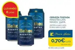 Supermercados La Despensa Mahou - cerveza tostada oferta