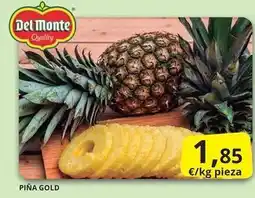 Supermercados MAS Del monte - piña gold oferta