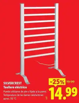 Ocine Silvercrest - toallero electrico oferta