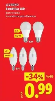 Ocine Livarno - bombillas led oferta