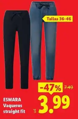 Ocine Esmara - vaqueros straight fit oferta
