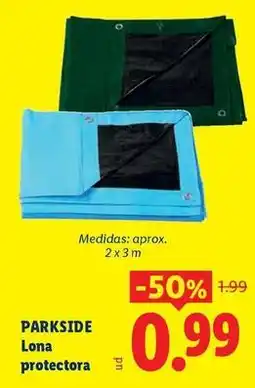 Ocine Parkside - lona protectora oferta