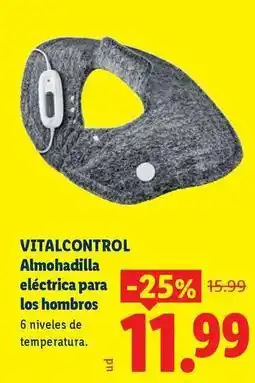 Ocine Vitalcontrol - almohadilla electrica para los hombres oferta