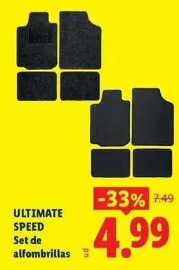 Ocine Ultimate speed - set de alfombrillas oferta