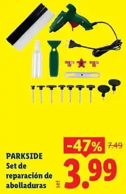 Ocine Parkside - set de reparacion de abolladuras oferta