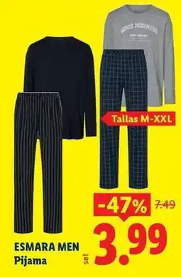 Ocine Esmara - men pijama oferta