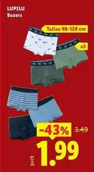 Ocine Lupilu - boxers oferta