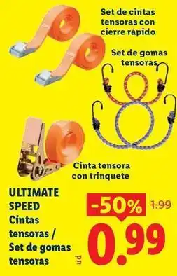 Ocine Ultimate speed - cinta tensora / set de gomas tensoras oferta