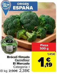 Carrefour Carrefour el mercado - brocoli filmado oferta