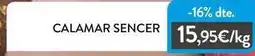 Plusfresc Calamar sencer oferta