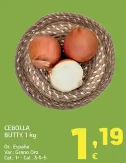 HiperDino Cebolla butty oferta