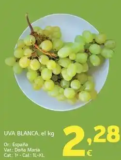 HiperDino Uva blanca oferta