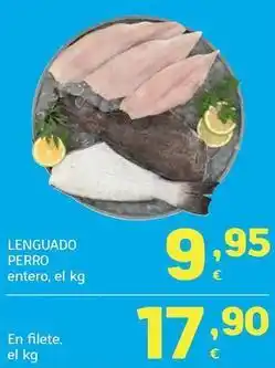 HiperDino Lenguado perro oferta