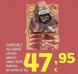 HiperDino Sánchez alcaraz - centro jamon cebo 50% iberico oferta