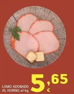 HiperDino Lomo adobado al horno oferta