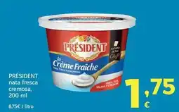 HiperDino Président - nata fresca cremosa oferta
