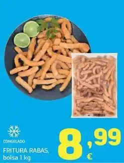 HiperDino Fritura rabas oferta