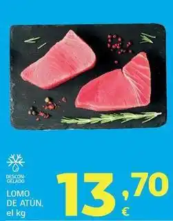 HiperDino Lomo de atún oferta