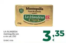 HiperDino La islandesa - mantequilla con o sin sal oferta