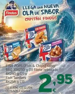 HiperDino Findus - fish pops oferta