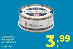 HiperDino Lorenzana - mantequilla con sal oferta