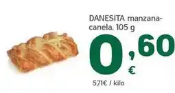 HiperDino Danesita - manzana canela oferta