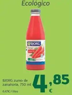 HiperDino Bjorg - zumo de zanahoria oferta