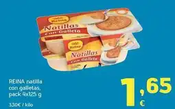 HiperDino Reina - natilla con galletas oferta