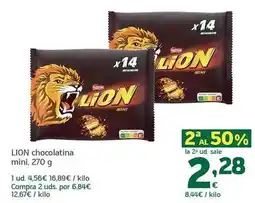 HiperDino Lion - chocolatina mini oferta