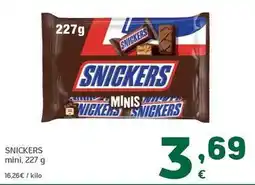 HiperDino Snickers - mini oferta