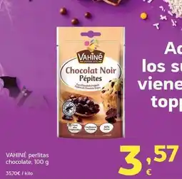 HiperDino Vahiné - perlitas chocolate oferta