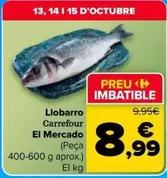 Carrefour Market Carrefour - llobarro el mercado oferta