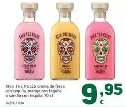 HiperDino Kick the rules - crema de fresa con tequila, mango con tequila o sandia con tequila oferta