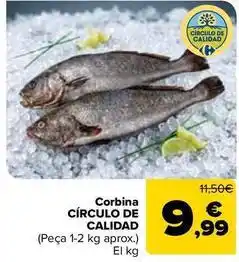 Carrefour Market Circulo de calidad - corbina oferta