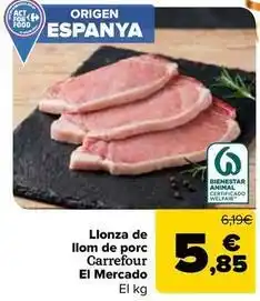 Carrefour Market Origen - llonza de llom de porc carrefour el mercado oferta