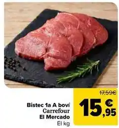 Carrefour Market Carrefour - bistec 1a a bovi el mercado oferta