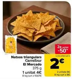 Carrefour Market Carrefour - natxos triangulars oferta