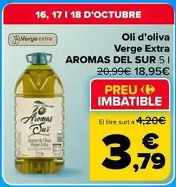 Carrefour Market Andares del sur - oli d'oliva verge extra oferta