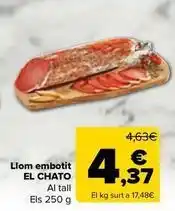 Carrefour Market El chato - llom embotit oferta