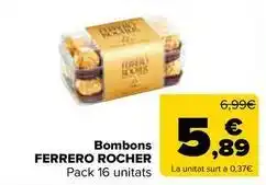 Carrefour Market Ferrero rocher - bombons oferta
